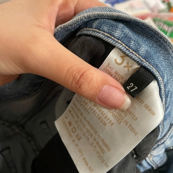 3x1 Shelter High-Rise Straight-Leg Spectrum Jeans - Picture 7 of 7